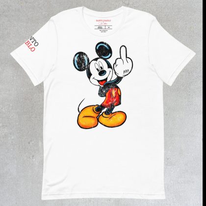 Unisex t-shirt WHITE MAGIC FINGER